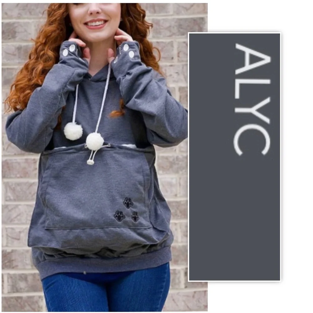 ALYC Unisex Pet Holder Carrier Hoodie